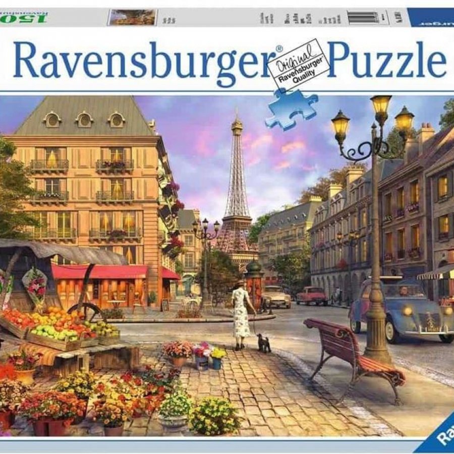Vintage Paris 1500 Piece Jigsaw Puzzle for Adults